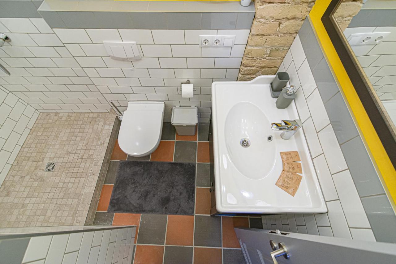 Modern Vilnius Old Town Apartment With Free Parking Exterior photo
